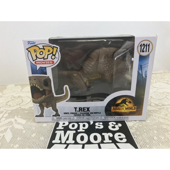 Funko Pop! Jurassic World: T Rex 1211 Vinyl Figure New With Box Defects. - Picture 2 of 14